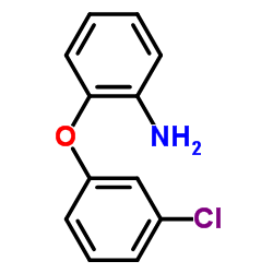 2-(3-氯苯氧基)苯胺结构式