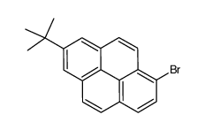 1-Bromo-7-(tert-butyl)pyrene Structure