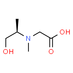 Glycine, N-[(1R)-2-hydroxy-1-methylethyl]-N-methyl- (9CI) structure