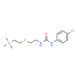 N-(4-Chlorophenyl)-N'-[2-[[2-(trimethylsilyl)ethyl]thio]ethyl]urea picture