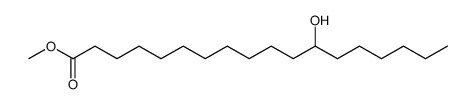 \2-HYDROXYSTEARIC ACID METHYL ESTER结构式