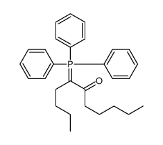 5-(triphenyl-λ5-phosphanylidene)undecan-6-one结构式