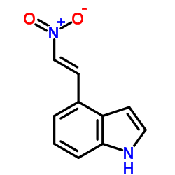 4-(2-Nitrovinyl)indole Structure