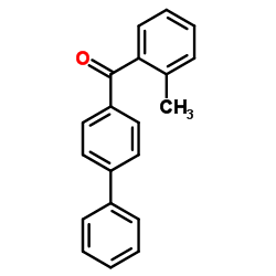 4-Biphenylyl(2-methylphenyl)methanone结构式