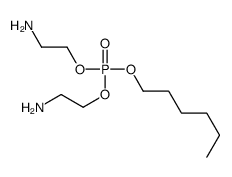 bis(2-aminoethyl) hexyl phosphate Structure