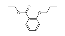 2-propoxy-benzoic acid ethyl ester Structure