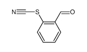 o-rhodano-benzaldehyde Structure