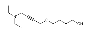 4-[4-(diethylamino)but-2-ynoxy]butan-1-ol Structure