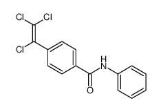 N-phenyl-4-(1,2,2-trichloroethenyl)benzamide Structure