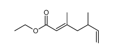 ethyl 3,5-dimethylhepta-2,6-dienoate Structure