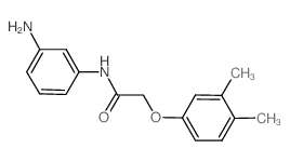 N-(3-Aminophenyl)-2-(3,4-dimethylphenoxy)acetamide Structure