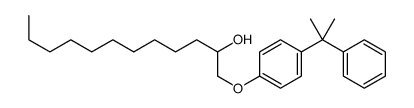 1-[4-(1-methyl-1-phenylethyl)phenoxy]dodecan-2-ol Structure