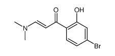 (E)-1-(4-Bromo-2-hydroxyphenyl)-3-(dimethylamino)prop-2-en-1-one structure