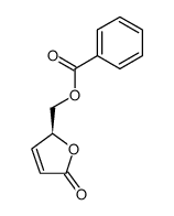 (5S)-5-(benzoyloxymethyl)-5H-furan-2-one结构式