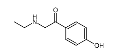 2-ethylamino-1-(4-hydroxy-phenyl)-ethanone Structure