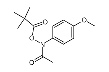 N-(pivaloyloxy)-4-methoxyacetanilide Structure