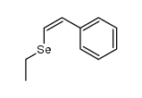 (Z)-2-ethylseleno styrene结构式