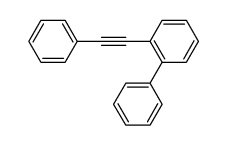 2-(苯基乙炔基)-1,1'-联苯结构式