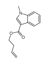 3-Buten-1-yl 1-methyl-1H-indole-3-carboxylate picture