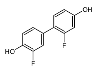 2-fluoro-4-(2-fluoro-4-hydroxyphenyl)phenol结构式