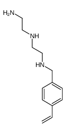 N'-[2-[(4-ethenylphenyl)methylamino]ethyl]ethane-1,2-diamine结构式