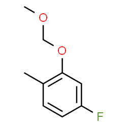 4-Fluoro-2-(methoxymethoxy)-1-methylbenzene structure