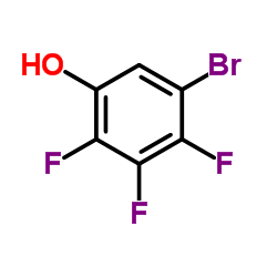 5-Bromo-2,3,4-trifluorophenol结构式