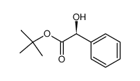 (S)-tert-butyl 2-hydroxy-2-phenylacetate结构式