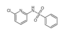 N-(6-chloropyridin-2-yl)benzenesulfonamide Structure