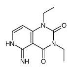 5-amino-1,3-diethylpyrido[4,3-d]pyrimidine-2,4-dione Structure