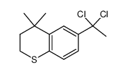 6-(1,1-dichloroethyl)-4,4-dimethylthiochroman Structure