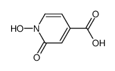 4-Pyridinecarboxylicacid,1,2-dihydro-1-hydroxy-2-oxo-(9CI) structure