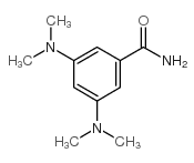 3,5-双(二甲基氨基)苯甲酰胺结构式