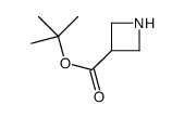 tert-Butyl azetidine-3-carboxylate acetate Structure