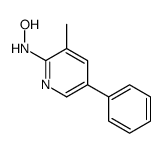 N-(3-methyl-5-phenylpyridin-2-yl)hydroxylamine Structure