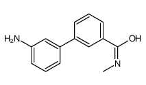 3-(3-aminophenyl)-N-methylbenzamide structure