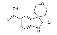 2-oxo-2',3',5',6'-tetrahydrospiro[indoline-3,4'-pyran]-5-carboxylic acid picture