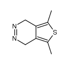 5,7-dimethyl-1,4-dihydrothieno[3,4-d]pyridazine结构式