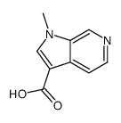 1-methylpyrrolo[2,3-c]pyridine-3-carboxylic acid structure