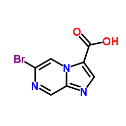 6-Bromoimidazo[1,2-a]pyrazine-3-carboxylic acid picture