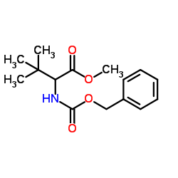 Methyl N-[(benzyloxy)carbonyl]-3-methylvalinate Structure