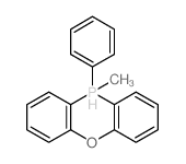 10-methyl-10-phenylphenoxaphosphinin-10-ium结构式