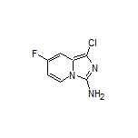 1-Chloro-7-fluoroimidazo[1,5-a]pyridin-3-amine Structure