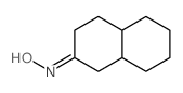 2(1H)-Naphthalenone,octahydro-, oxime, trans- (8CI,9CI) Structure