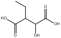 2-Ethyl-3-hydroxybutanedioic acid Structure