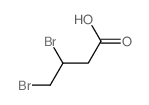 Butanoic acid,3,4-dibromo- Structure