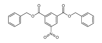 5-Nitro-isophthalic acid dibenzyl ester结构式