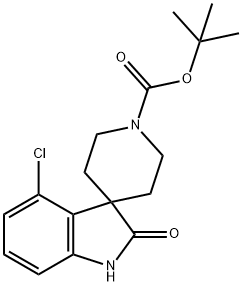 tert-Butyl 4-chloro-2-oxo-1,2-dihydrospiro[indole-3,4'-piperidine]-1'-carboxylat picture