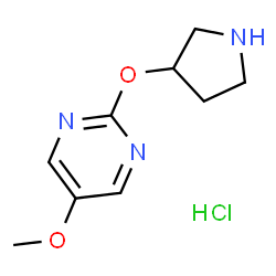 5-Methoxy-2-(pyrrolidin-3-yloxy)pyrimidine hydrochloride picture