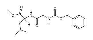 Cbz-Gly-Leu-OCH3 Structure